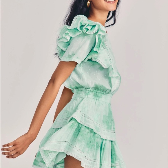 NWT Loveshackfancy Natasha Mini Dress - Picture 5 of 8